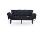 Atelier Del Sofa Nitta Triple - Sofá cama de 3 plazas Negro